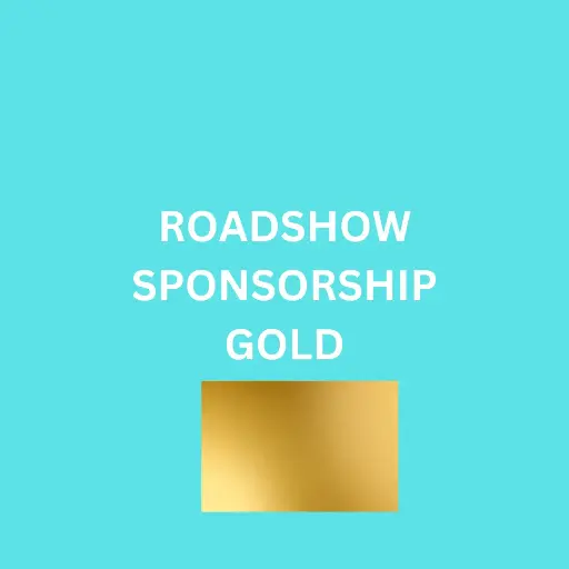 Roadshow gold sponsorship 
